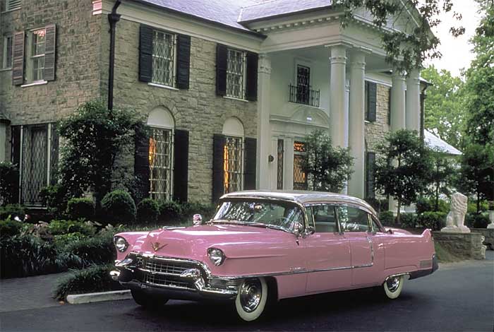 1959 lavendar cadillac